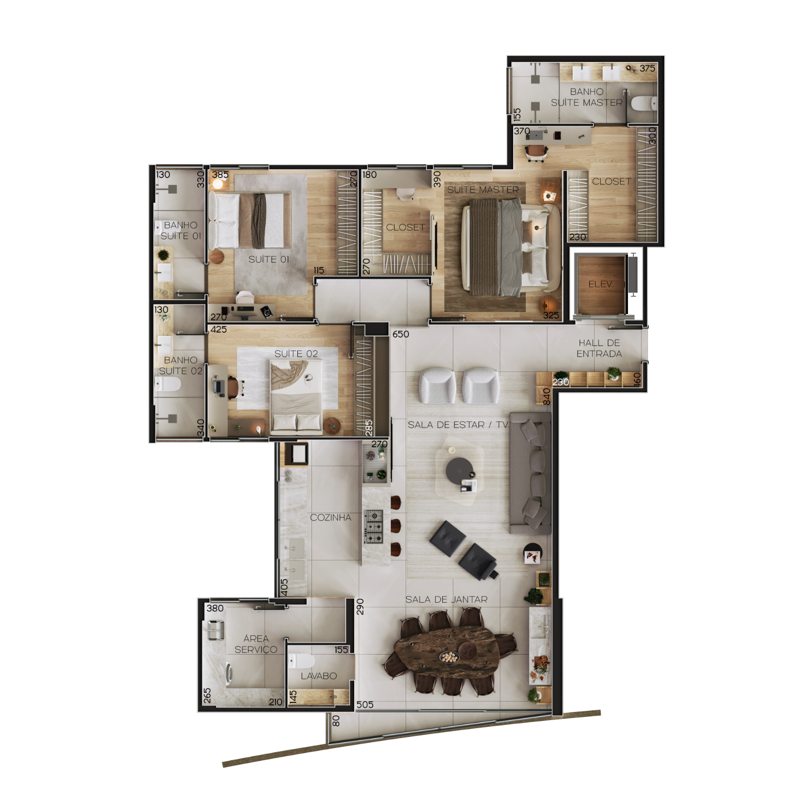 Planta humanizada Harbor Residence